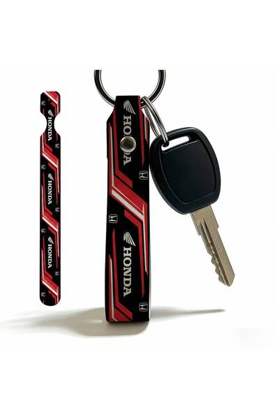 Choice سلسلة مفاتيح z3 22x2cm للدراجات النارية من جلد البولي يوريثان لهوندا، ...