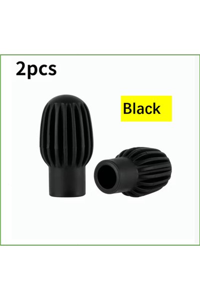 Choice Black 2 PCS 2PCS/4PCS Drum Mute Silicone Sleeves - Weakened Sound Sile...