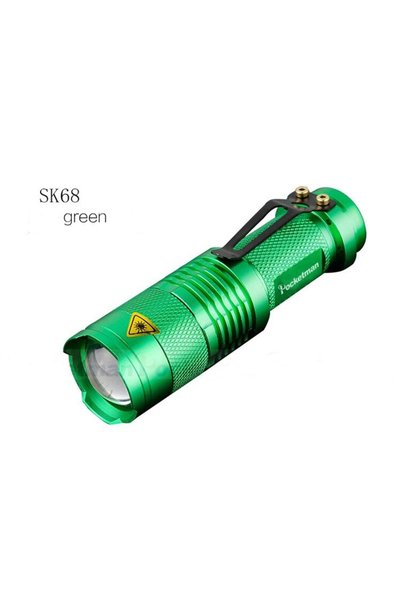 Choice 1pcs green light Linternas LED Portátiles Con Luz Verde/Azul/Roja, Lin...
