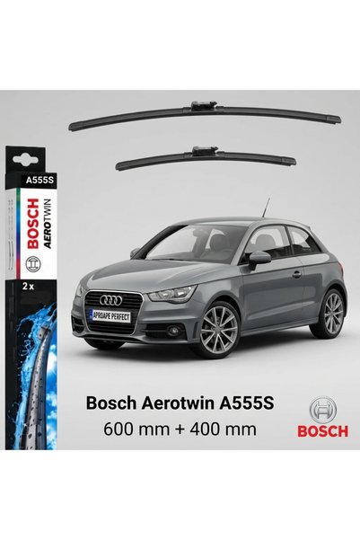 Bosch Υαλοκαθαριστήρες Audi A1 8X1/8XK 05.2010–10.2018 |   A555S –