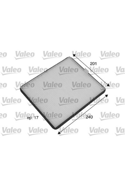 VALEO Filtru, aer habitaclu 698773