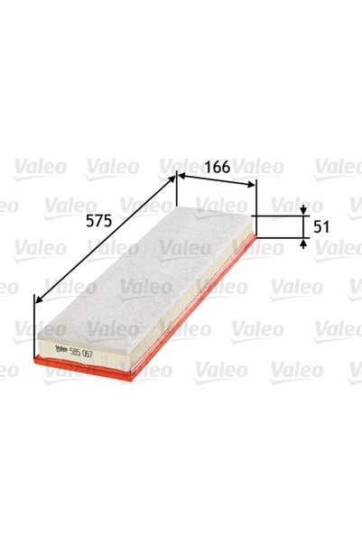 VALEO Въздушен филтър 585067