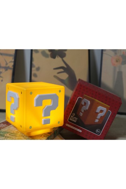Choice 1 مصباح ليلي LED على شكل علامة استفهام على شكل طوب مع موسيقى وشحن USB ...