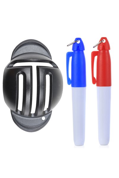 Choice Style 2 Kaiersn Golf Ball Marking Tools (2 Pens) Golf Ball Auxiliary P...
