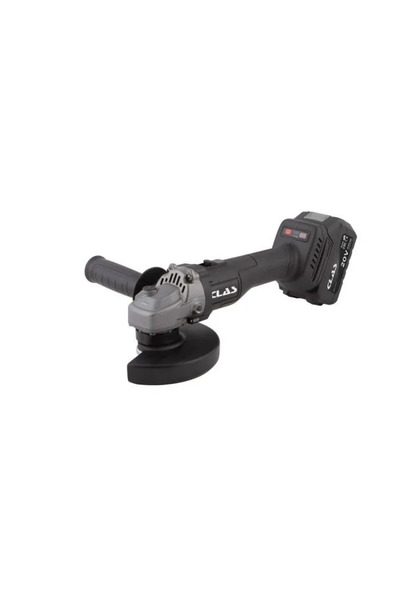 CLAS Γωνιακός Τροχός 125mm 20V Χωρίς Ψήκτρες + 2 Μπαταρίες 4Ah + Φορτιστής PW...