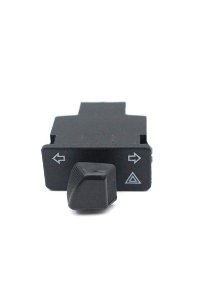 Choice Black 1Pc Motorcycle Turn Light Start Switch Double Flash Switch Scoot...
