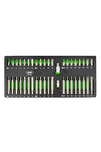 JBM Σετ 42 εξαγωνικών κλειδιών Allen, 12 μύτες και Torx 54158