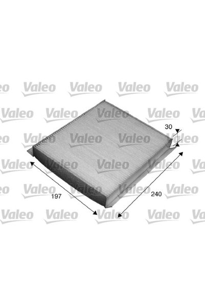 VALEO Филтър, въздух в пътническия отсек 715540