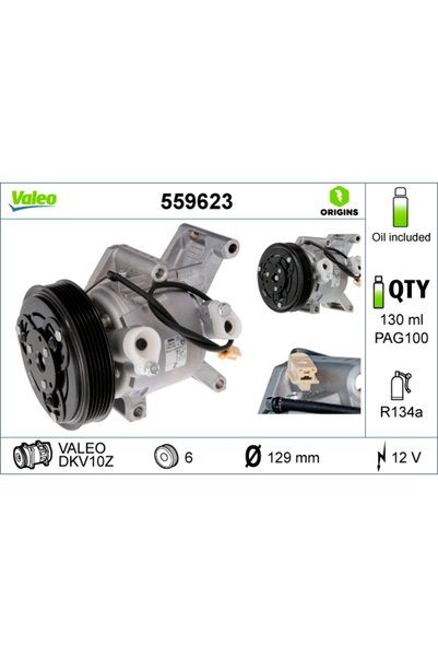 VALEO Compresor, climatizare 559623