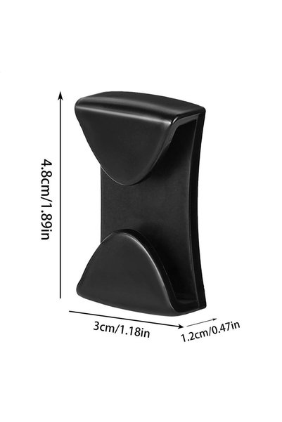 Choice Black 2Pcs Ski Goggle Clips Drop-proof Goggle Grip Clips durable Goggl...