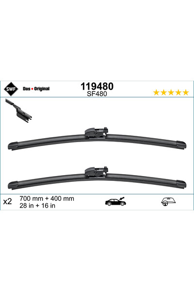 SWF Lamela stergator 119480