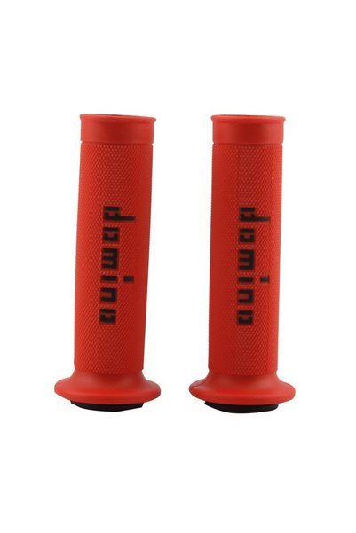 Choice RED 7/8 "22 24mm Universal Motorbike Modification Rubber Bar Gel Acces...