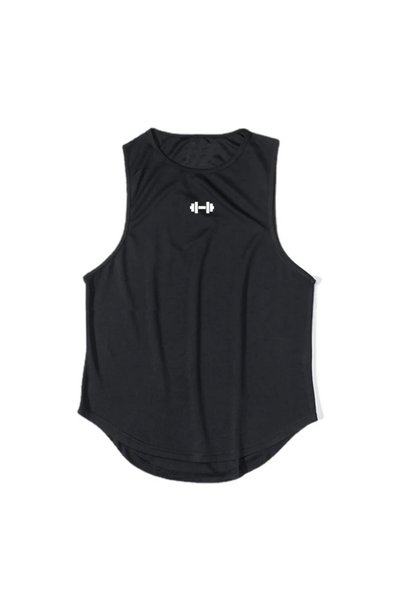 Choice XXL black Summer Men's Running Vest Gym Tank Tops Fitness Clothing Qui...