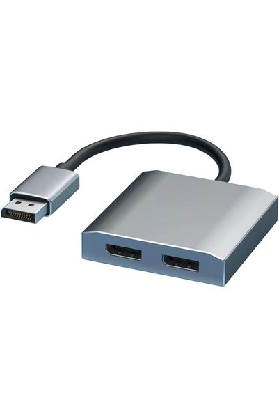 Generic Dp to Dual Displayport Splitter, Dual 4K@60Hz Resolution, Converter M...