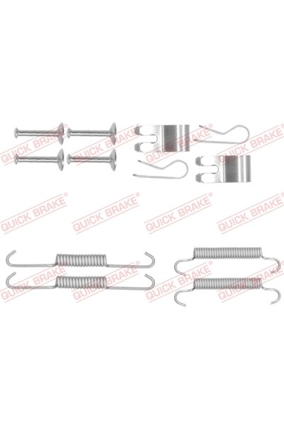 QUICK BRAKE Set accesorii, saboti frana parcare 105-0013