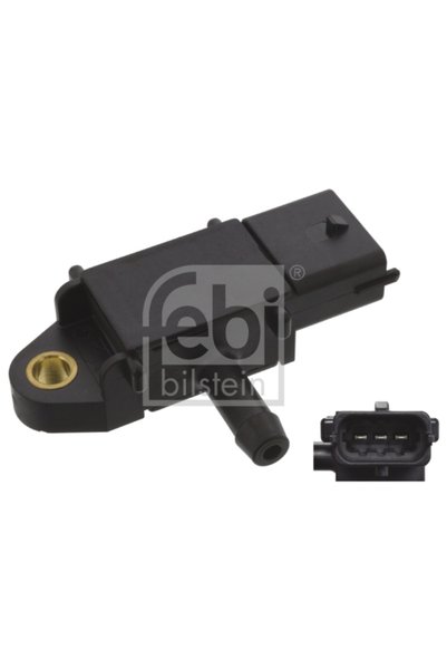 FEBI BILSTEIN Αισθητήρας, πίεση καυσαερίων 45772