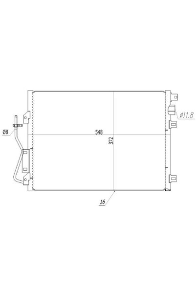 MTR Condensator, climatizare 13054603