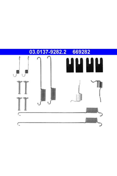 Ate Set accesorii, sabot de frana 03.0137-9282.2