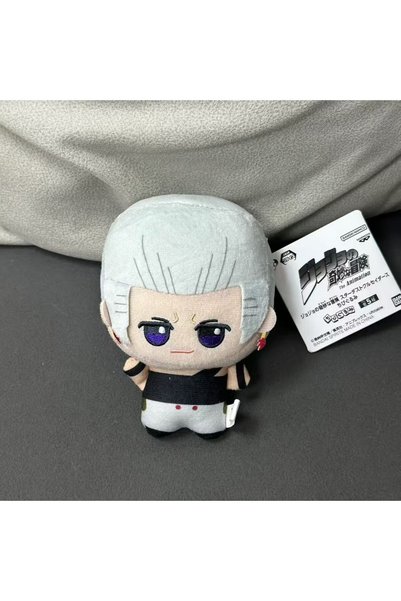 BANDAI C CuteAnime JoJo's Bizarre Adventure Plush Keychain Kujo Jotaro DIO Ka...