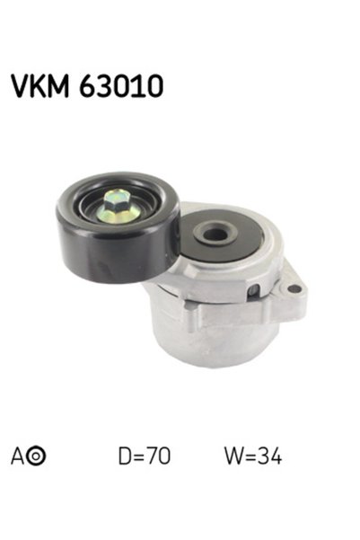 SKF Intinzator curea, curea distributie VKM 63010