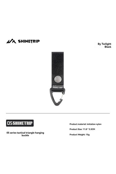 Choice مشبك متعدد الوظائف من B ShineTrip، مشبك مثلثي للتركيب على نظام MOLLE، ...