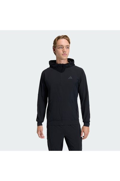 adidas D4T WORKOUT FULL-ZIP HOODIE