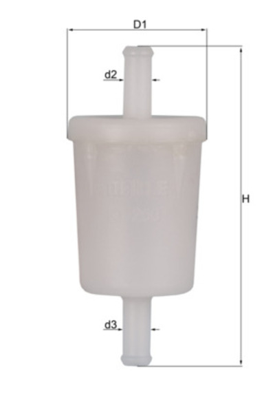 MAHLE Горивен филтър KL 260