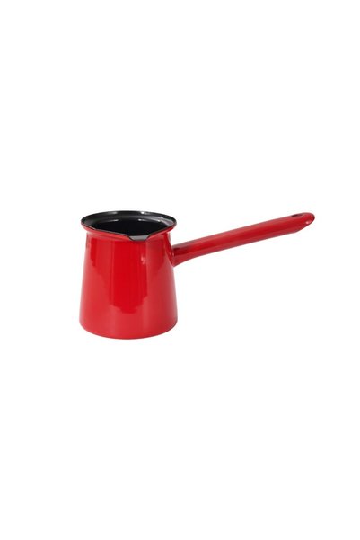 rosberg Εμαγιέ βραστήρας καφέ, 800ml, κόκκινος,