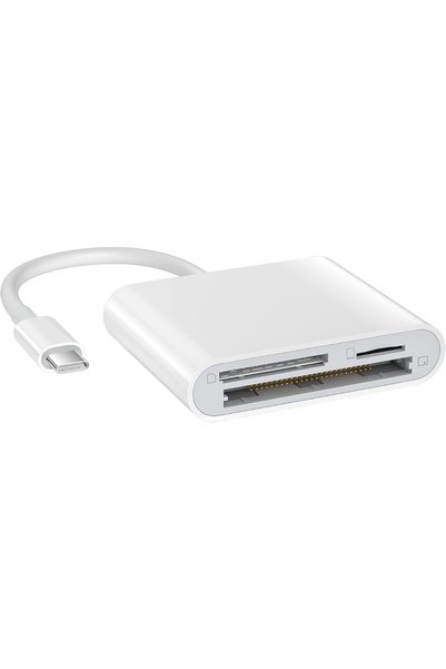 Generic USB C CF/SD/TF Card Reader 3 in 1, Compact Flash Reader 3-Slot Memory...