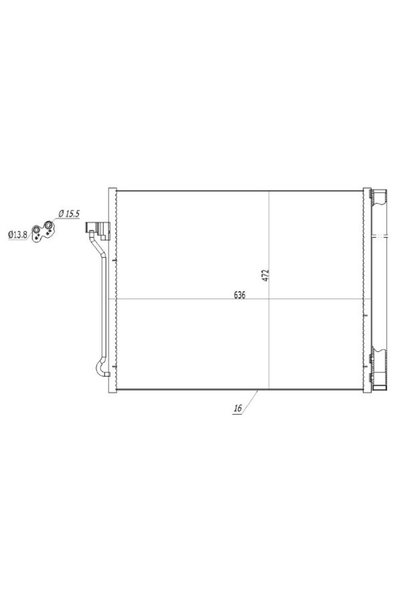MTR Condensator, climatizare 13054790