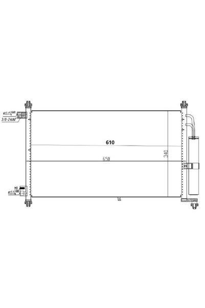 MTR Condensator, climatizare 13054770