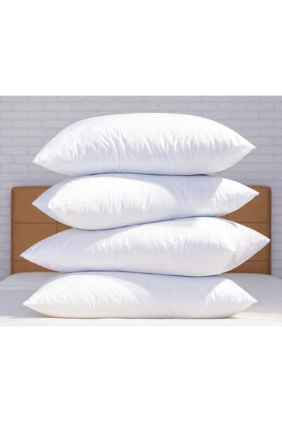 CASA SABRY Set 4 Perne Premium 50x70 cm – Fabricate în România, Albe, Moi și ...