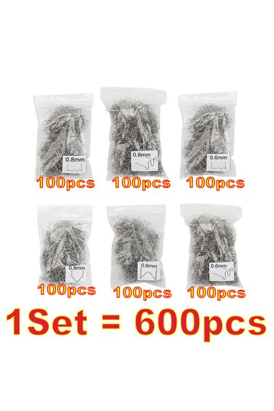 Choice 1 Set 600pcs 100-600 Pcs Auto Plastic Repair Welding Nails Car Bumper ...