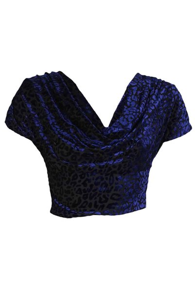 NASTY GAL Top cu guler Bardot