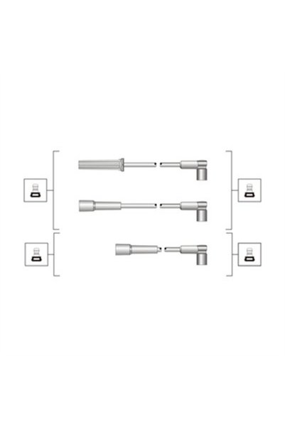 MAGNETI MARELLI Set cablaj aprinder 941319170021