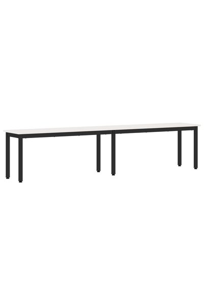 vidaxl bancă Alb 200 x 35 x 45 cm Lemn de pin masiv