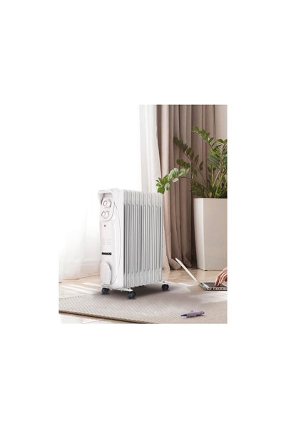 Süsler 11 Dilim Yağlı Radyatör SR-5711 2500 Watt Ayarlanabilir Sıcaklık Özellikli İç Mekan Kullanımı