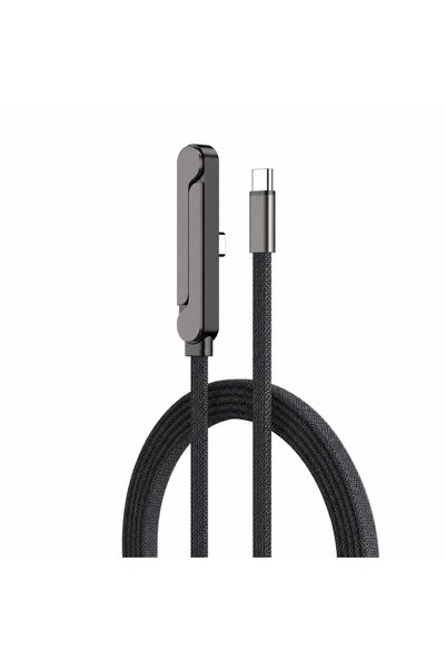 DAMUR Καλώδιο φόρτισης και δεδομένων USB-C σε USB-C, DAMUR, 30W, πλεκτό, αναδ...