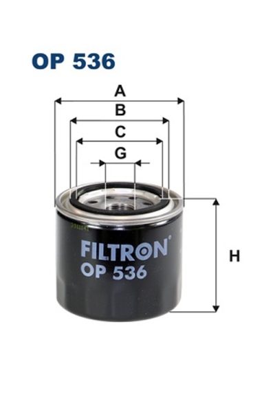 Filtron Oil filter OP 536