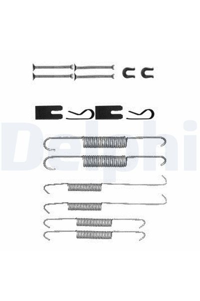 DELPHİ Set accesorii, sabot de frana LY1394