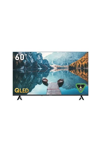 goldtech تلفزيون ذكي من نوع QLED مقاس 60 بوصة من جولدتك، بدقة 4K UHD، ونظام أ...