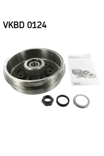 SKF Спирачен барабан VKBD 0124