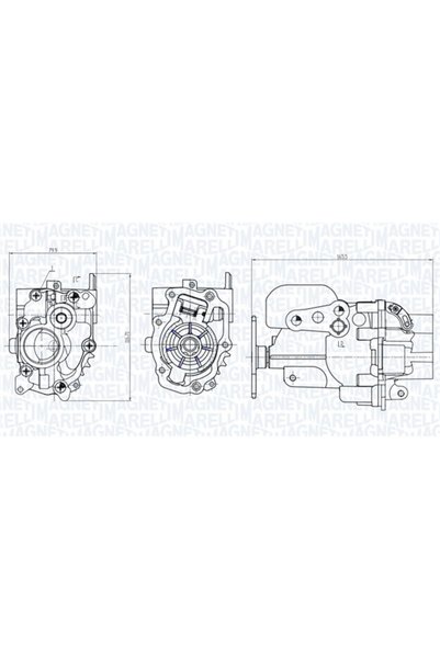 MAGNETI MARELLI Pompa ulei 351516000055