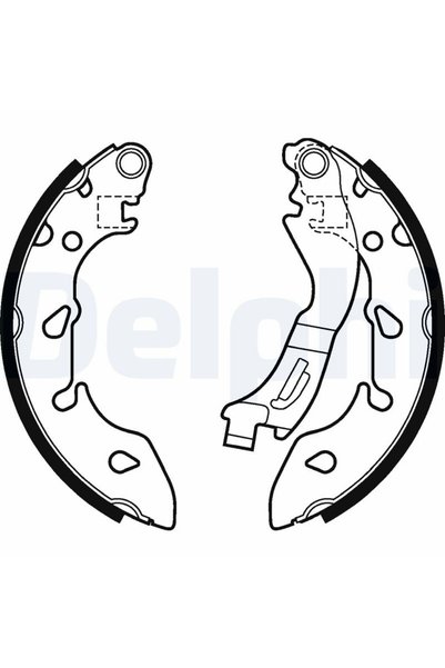 DELPHİ Set saboti frana LS2047