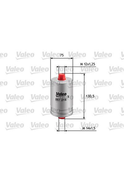 VALEO Горивен филтър 587215