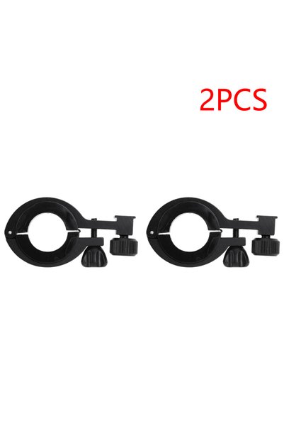 Choice 2PCS Bicycle Light Front Bracket Aluminum Alloy Bike Lamp Support Rack...