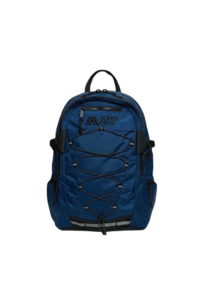SUPERDRY W9110420A-A7Q ΣΑΚΙΔΙΟ ΠΛΑΤΗΣ 28L ΕΞΩΤΕΡΙΚΟΥ ΧΩΡΟΥ SKATE ΝΑΥΤΙΚΟ ΜΠΛΕ