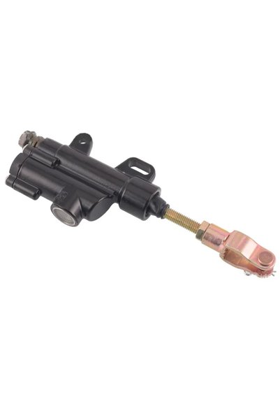Choice Black New Motorcycle Rear Hydraulic Brake Master Cylinder Pump For 50c...