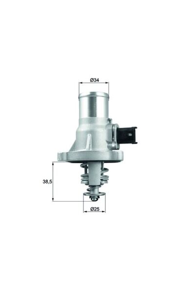 MAHLE Термостат, охладителна течност TM 41 105