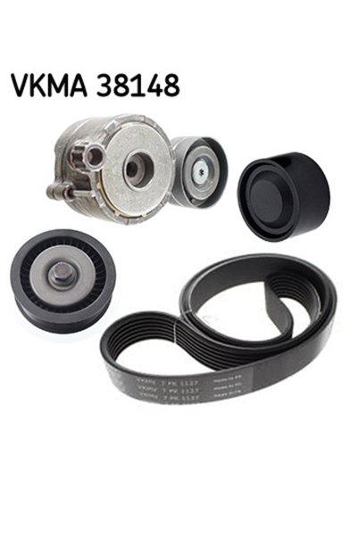 SKF Комплект V-образни ребрени ремъци VKMA 38148